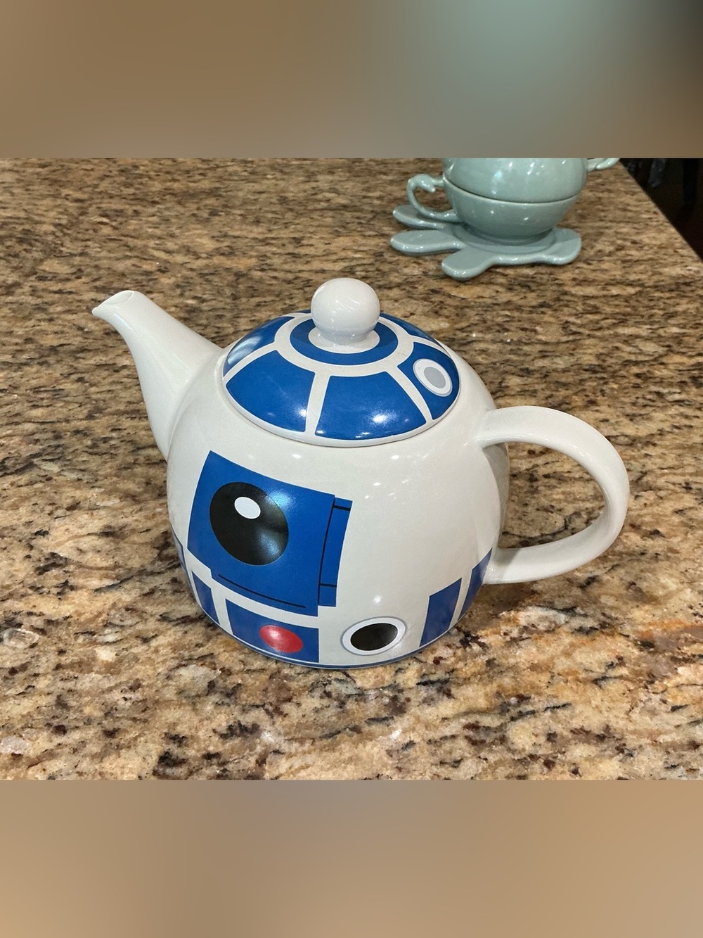 Ceramic Star Wars R2-D2 Tea Pot 36oz - Picture 4 of 7